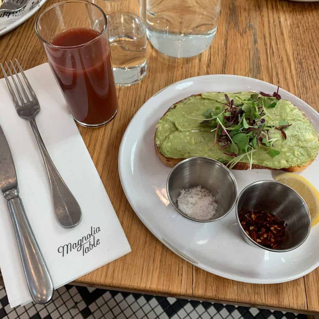 Avocado Toast Magnolia Table Waco Silos KonMari Consultant