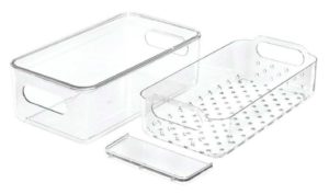 Fridge restock and organization berry bin food storage