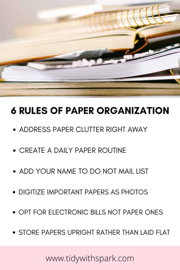 Cost of paper clutter 8 Tidy with spark blog