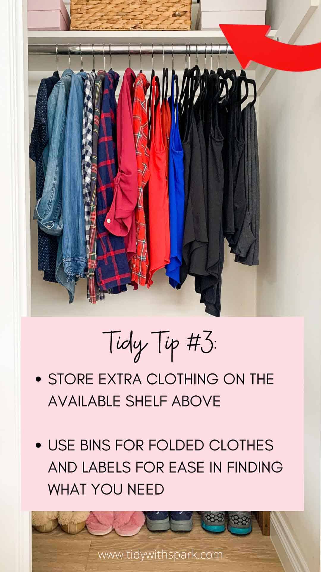 Organization Hacks for Small Closets