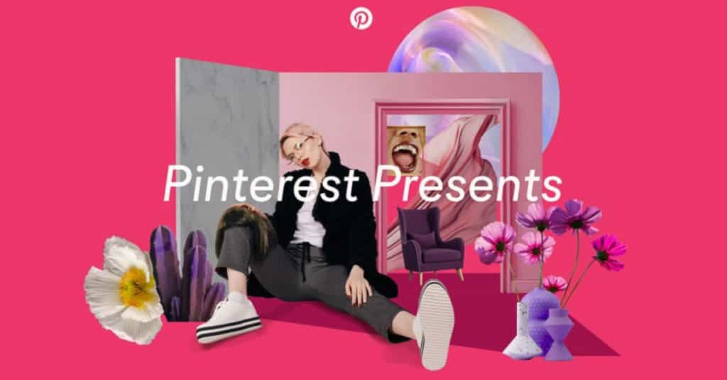 Promotional image for Pinterest Presents 2022 Highlights Pin with spark blog