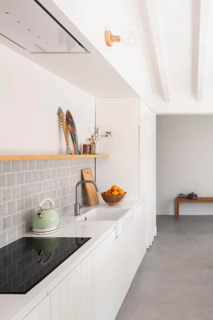 tidy and organized kitchen