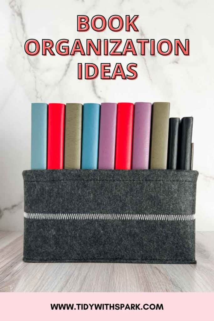 How to organize books
